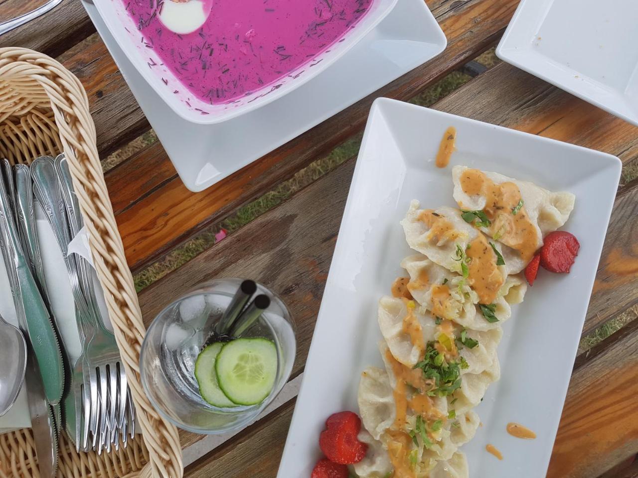 Folwark Tumiany Pokoje & Restauracja Luaran gambar
